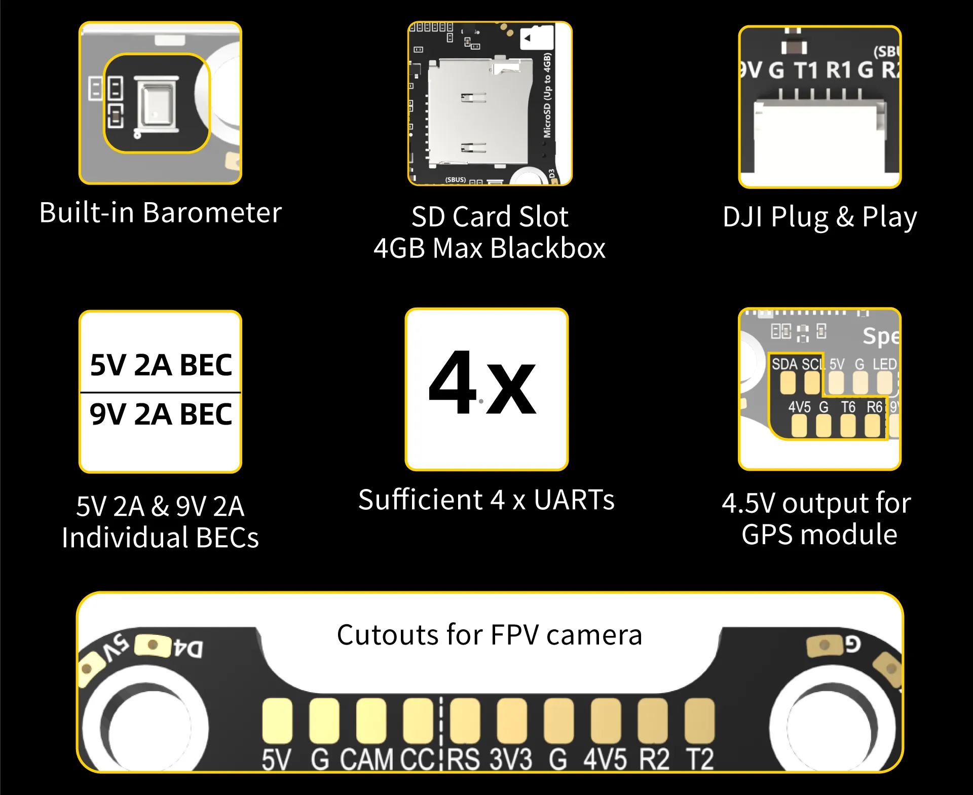 FPV Flytower F405 V3 50A Stack 1(9).webp